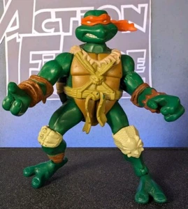 MICHAELANGELO 2005 Paleo Patrol Teenage Mutant Ninja Turtles Action Figure TMNT - Picture 1 of 6