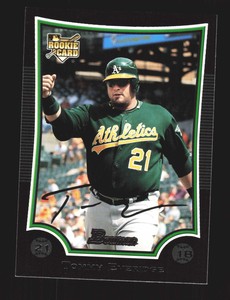 2009 Bowman Draft Picks & Prospects RC #BDP15 Tommy Everidge