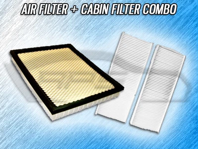 AIR FILTER CABIN FILTER COMBO FOR 2008 2009 2010 2011 2012 NISSAN PATHFINDER — 第 1/2 张图片