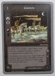 LOTR 1997 CCG MECCG - CHALLENGE DECK H - GHOSTS SINGLE CARD A - Picture 1 of 2