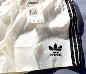VINTAGE 90er 90s ADIDAS Glanz Nylon Fussball Shorts D152 Deadstock Sampdoria - Bild 1 von 6
