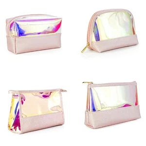 Multifunctional Modern Makeup Bag for Women Girl Large Toiletry Cosmetic Bag - Picture 1 of 9