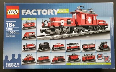 LEGO Factory: Hobby Trains (10183), New Open Box, Sealed Bags - Image 1 of 4