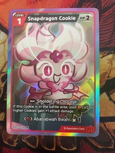 Snapdragon Cookie BS3-006 SR Cookie Run Kingdom - Picture 1 of 2