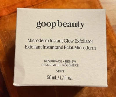 Goop Beauty GoopGlow Microderm Instant Glow Skin Exfoliator 50ml NIB - Image 1 of 4