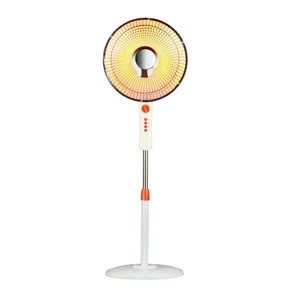 Stufa Piantana a Carbonio 1100w Oscillante 2 Livelli pavimento gira - Foto 1 di 4