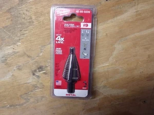 NEU MILWAUKEE STAUFREIER STUFENBOHRER #9 FÜR METALL # 48899209... - Bild 1 von 4