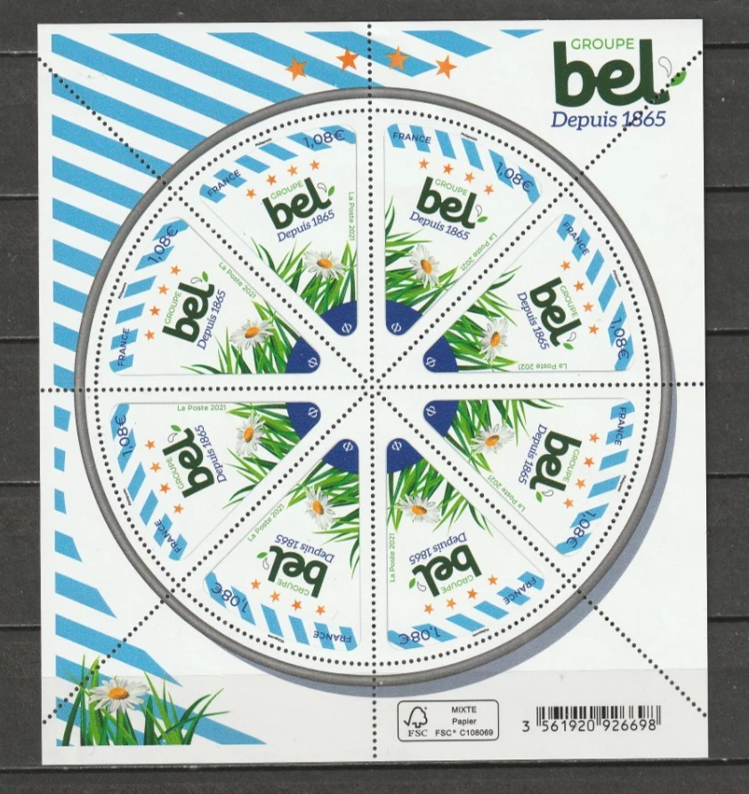 bloc de timbres  France Bel 2021 - Photo 1/1