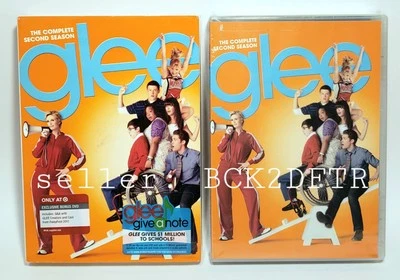 🔥 GLEE - The Complete SECOND Season (2010) DVD 6-Disc Set NEW w/ SLIPCOVER - Image 1 of 4