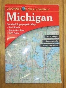 Delorme Atlas & Gazetteer: Michigan - Imagen 1 de 1