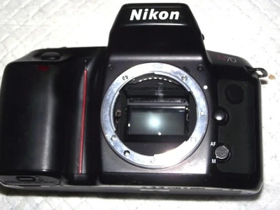 RARE NIKON N70 QUATRZDATE PANORAMA AUTO FOCUS 35MM CAMERA BODY - Image 1 of 4