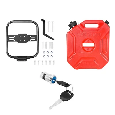 For Honda CT125 Trail 125 Hunter Cub 2020-24 Motorcycle Side Rack + Fuel Tank 5L Foto 1 de 4