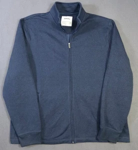 Sonoma Herren Navy Full Zip Soft Sweater Fleece Jacke Gr. XXL NEU - Bild 1 von 9