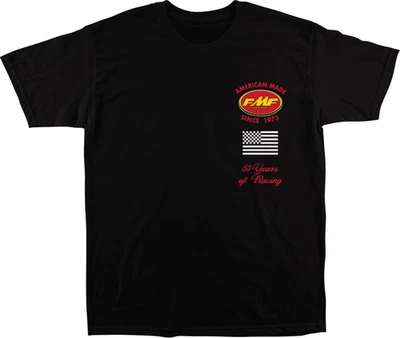 FMF Factory Faster Mens Short Sleeve T-Shirt Black - Image 1 of 2