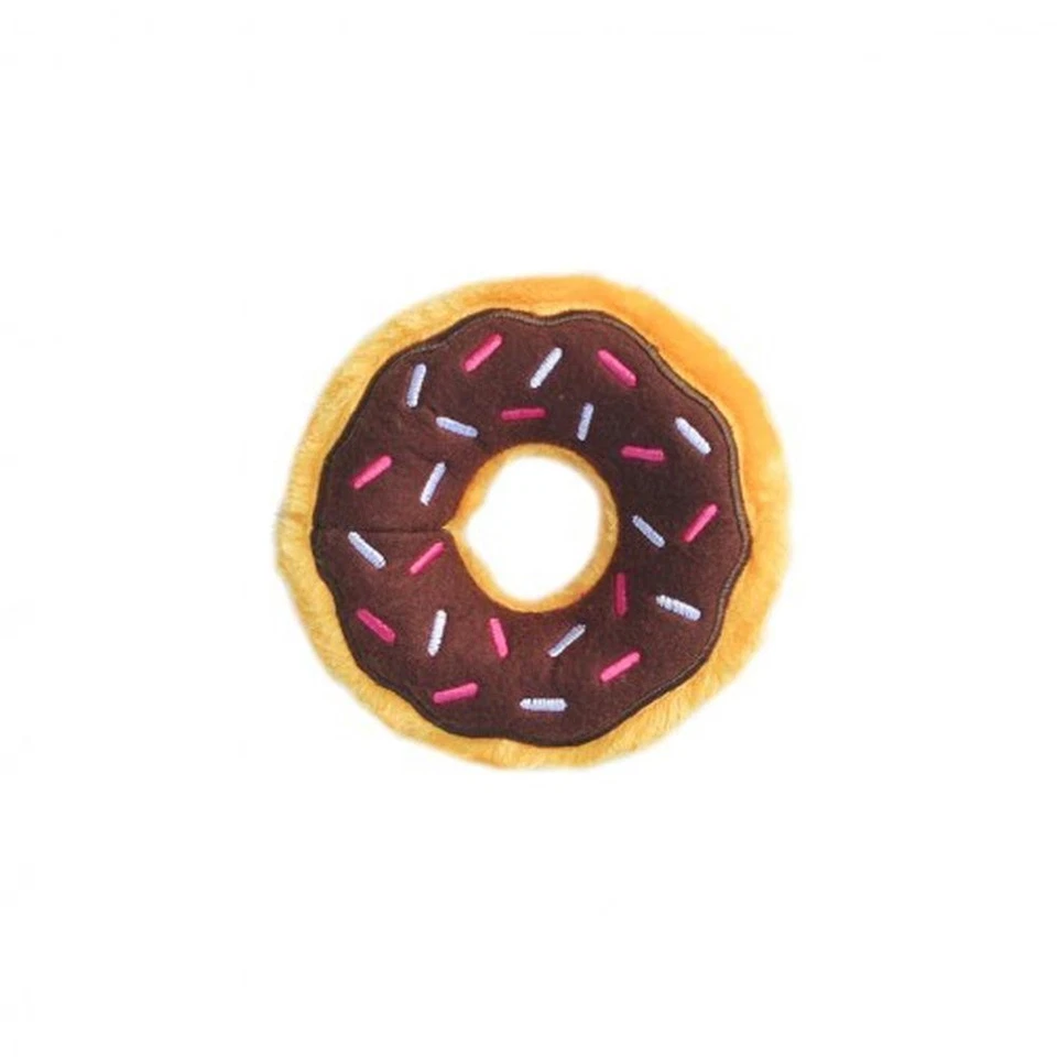 Zippy Paws Mini Donutz Dog Toy (Chocolate) - Image 1 of 1