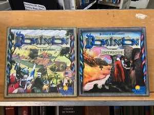 Dominion Board Game Bundle: Intrigue and Base Set, Rio Grande Games - Picture 1 of 6