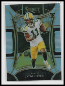 2023 Panini Select - Club Level Jayden Reed #258 Silver Prizm (RC) - Picture 1 of 2