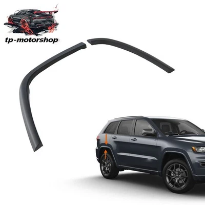 For Jeep Grand Cherokee 2011-2021 2PCS Rear Right Side Wheel Arch Trim Molding - Image 1 of 4