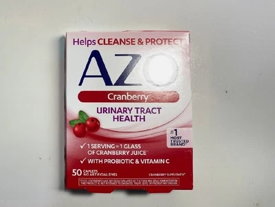 Salud del tracto urinario de arándano, 50 cápsulas con probiótico y vitamina C Foto 1 de 2