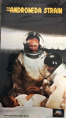 Andromeda Strain (1971) VHS Tape NTSC Mystery Sci-Fi Thriller Arthur Hill - Image 1 of 4