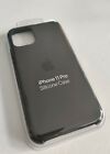 Genuine Official Apple Iphone 11 Pro Silicone Case Black Mwyn2zm/A