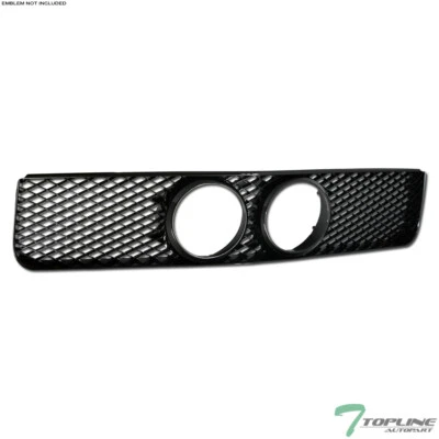 Topline For 2005-2009 Ford Mustang GT Mesh Front Hood Bumper Grill Grille - Blk - Image 1 of 4