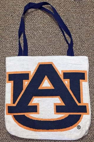 Auburn University AU 17" Tapestry Tote Bag Cover