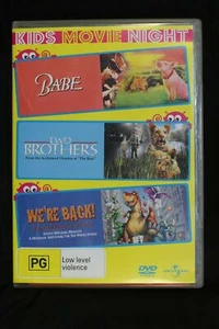 Babe / Two Brothers / We're Back! - Region 2,4 - Preowned Tracking (D610) - Picture 1 of 2