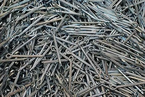 (700) Cotter Pins 1/8 x 1-1/2 Extended Prong Zinc Plated - Picture 1 of 1