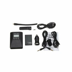 CZE-T200 Portable Stereo Wireless FM Transmitter 0.2w Adjustable with Microphone - Picture 1 of 5