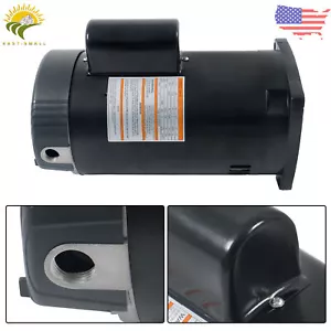 2.5 HP 230V 56Y Frame Square Flange Up-Rated Pool or Spa Pump Motor B2840 - Picture 1 of 14