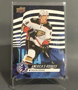 2022 Upper Deck National Hockey Card Day - USA #USA-4 Trevor Zegras Mint - Picture 1 of 2
