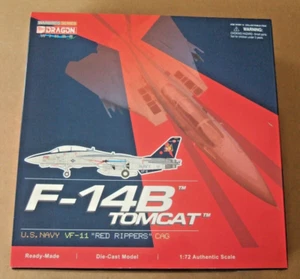 DRAGON WINGS WARBIRDS SERIES 1:72 F-14B TOMCAT USN VF-11 RED RIPPERS 50207 - Picture 1 of 10
