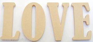 Wooden letters and numbes-MDF-Hand made-Ready to Decorate,Names-6 sizes-Bernard1 - Picture 1 of 7