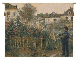 Tapiz belga pintura Claude Monet | Jacquard tejido arte de pared colgante - Imagen 1 de 5