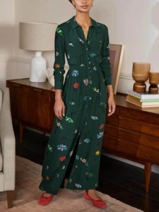 Boden Jessie Maxi Shirt Dress Size US8R - Picture 1 of 7