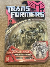 Transformers Movie 2007 Deluxe Action Figure Final Battle Jazz MISB in UK