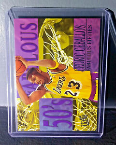 1995-96 Cedric Ceballos Fleer Ultra Fabulous Fifties #3 Basketball Card