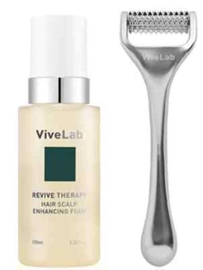 VIVELAB Revive Therapy Hair loss relief Enhancing Foam + Needle Roller Set - Picture 1 of 4