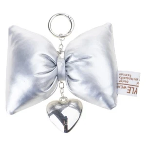 Heart Shaped Keychain Backpacks Bowknot Heart Keyring Charm Backpack Pendant - Zdjęcie 1 z 7