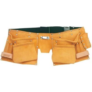 Draper Expert Leather Double Tool Pouch and Belt - Picture 1 of 2