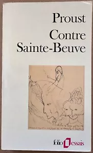 PROUST: Contre Sainte-Beuve (Folio Essais #68) (Éditions Gallimard, 1989) - Picture 1 of 4