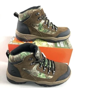 Ozark Trail Men's Brush Ankle High Waterproof Camo Mid Hiking Boots NEW - Picture 1 of 13