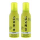 DKNY Be Delicious Refreshing Shower Mousse 150ml X 2