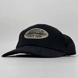 Winchester Hat - Vintage 90s K-Products SnapBack Black Baseball Cap NWOT - Picture 1 of 11