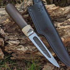 Yakut knife, Forged knife for hunting and fishing (X12F1 STEEL) #327