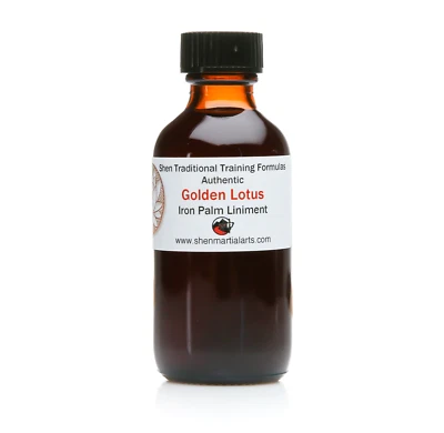 SHEN MARTIAL ARTS Shin Lien Chi Tie Bi Jiu - Golden Lotus Iron Skills Dit Da Jow - 4 oz bottle