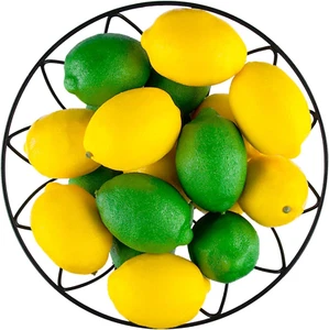 20Pcs Yellow Artificial Lemons,Fake Fruit Lemons Artificial Lifelike Simulation - Picture 1 of 12