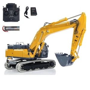 1/14 LESU Hydraulic RC Excavator SK500 RTR Engineer Digger Model W/Lights Remote - Picture 1 of 12