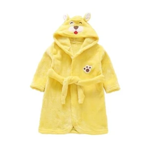 Little Animals Collection: Lightweight Hooded Kids Animal Dressing Gown - Picture 1 of 23